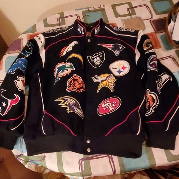Nfl team jackets and coats Clearance